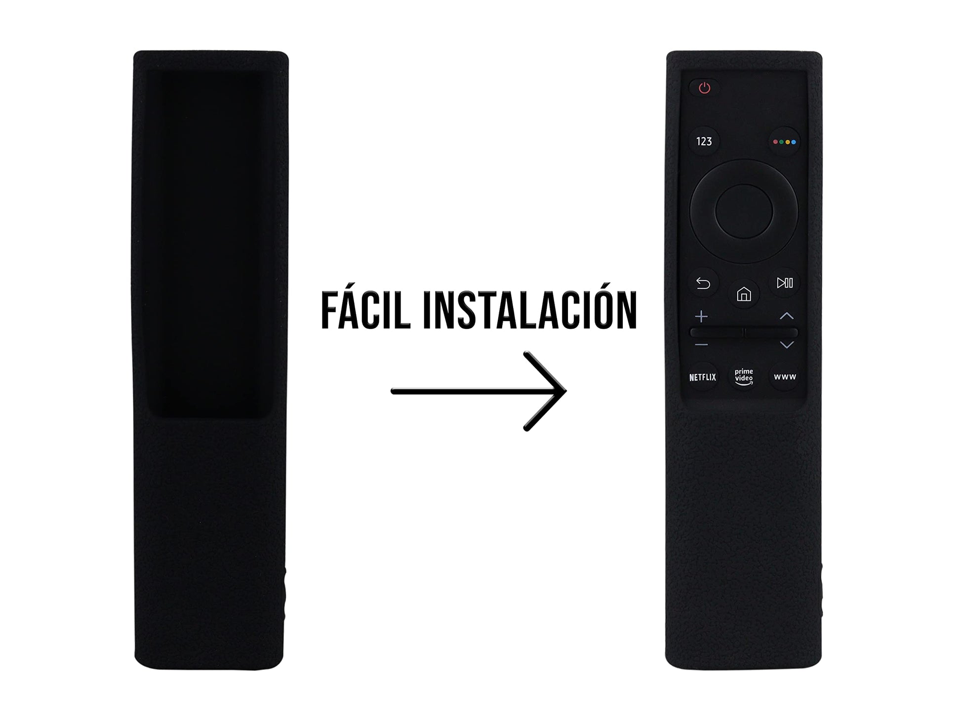 Funda para Control Samsung 4K Smart TV UHD Negro BN59