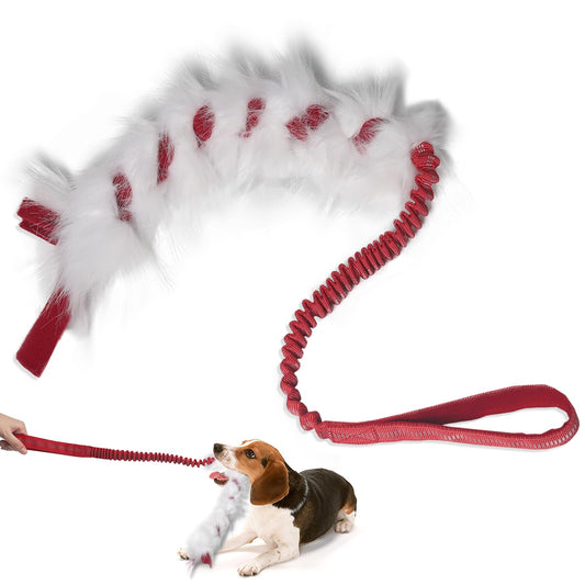 Juguetes de Navidad wodoca Rojo con Cuerda para Perros Grandes y Cachorros Agresivos