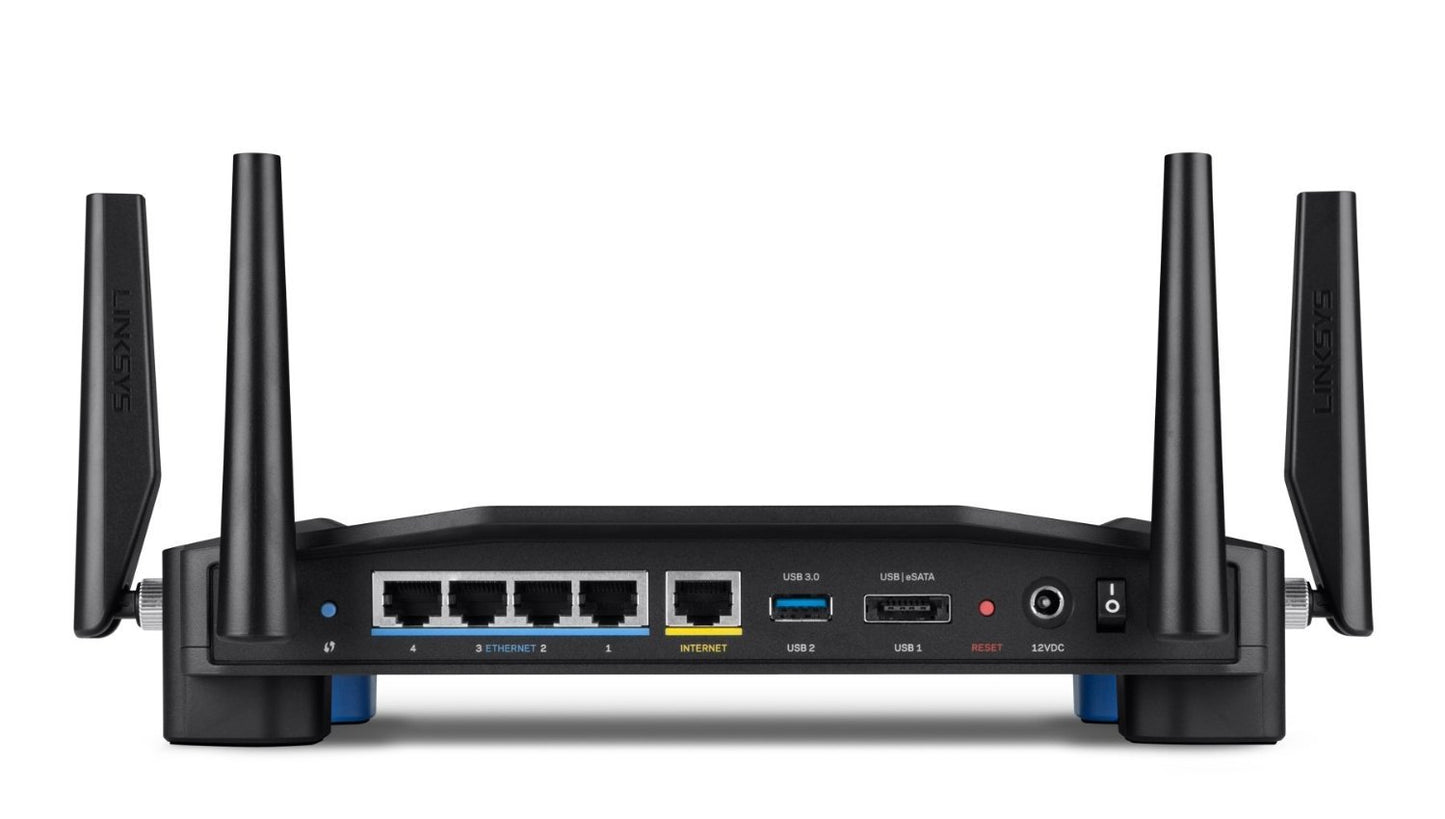 Linksys AC1900 Dual Band Open Source WiFi Wireless Router (WRT1900AC) Renovado