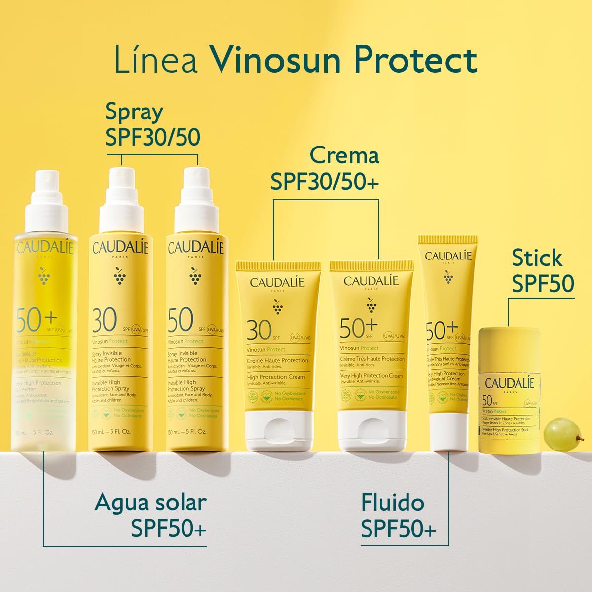 Caudalie Vinosun Protect Spray Invisible Alta Protección SPF 50
