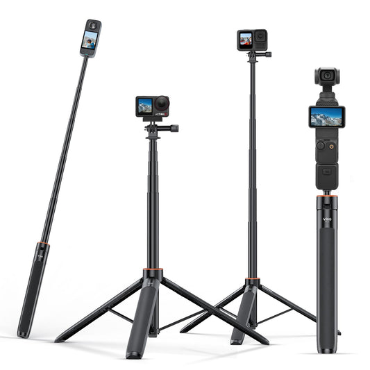 Trípode Extensible DJI 53.74 Pulgadas para Cámara GoPro y Osmo Pocket 3