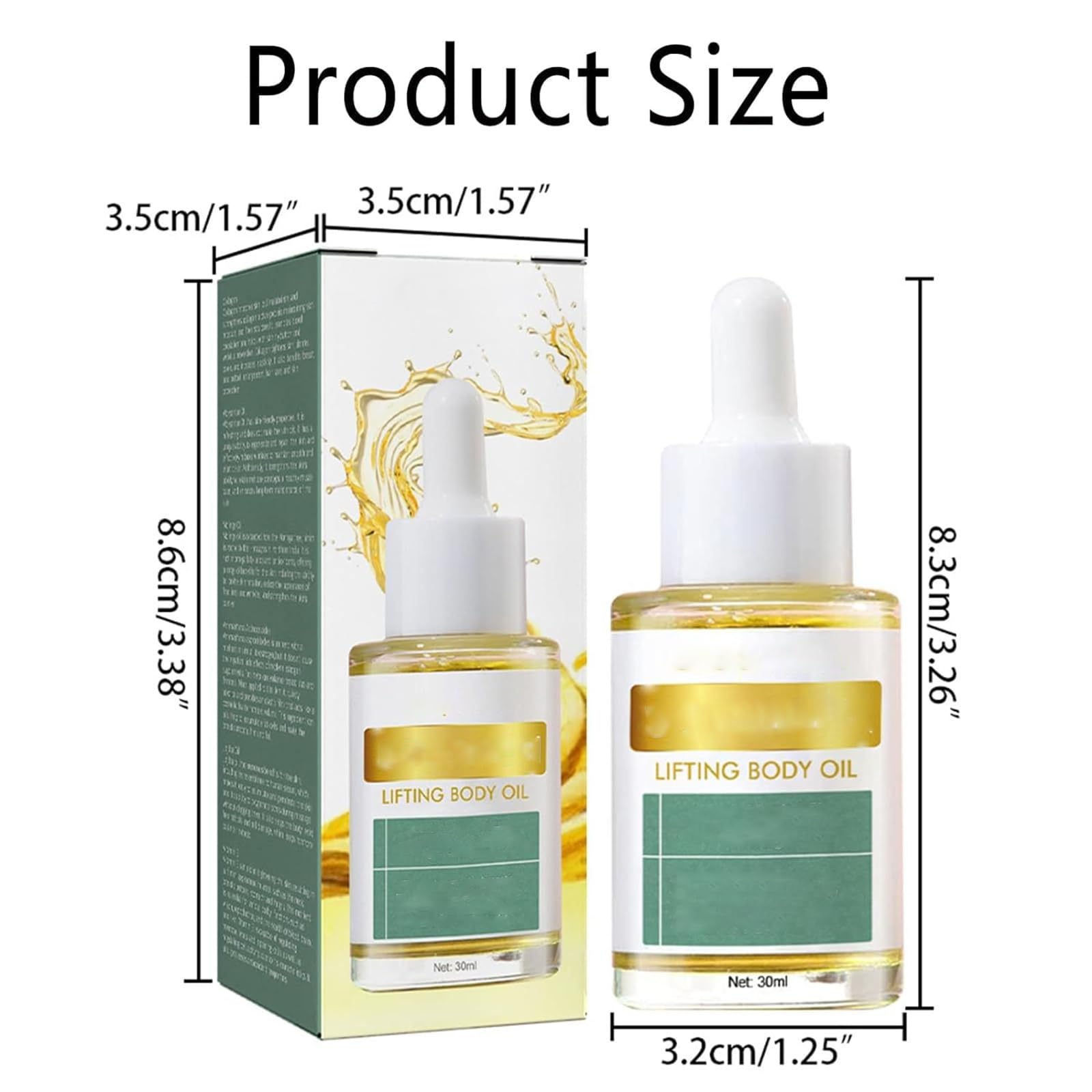 Beauty Women Collagen Lifting Body Oil, Beauty Lady Collagen Lifting Body Oil, Collagen Serum for Face, Neck, Decollete, Upper Arms, Reduces Fine Lines (4Pcs)