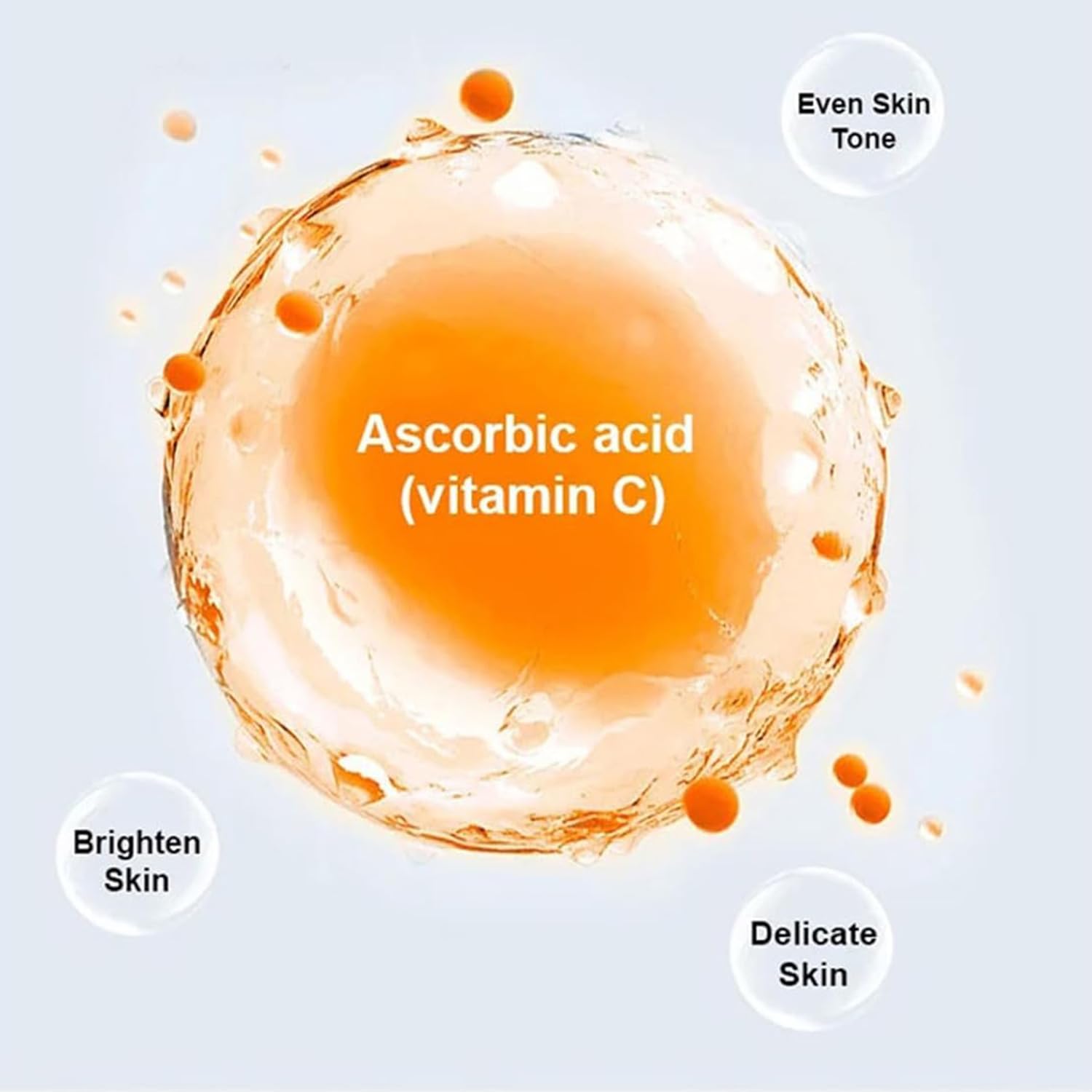 Nicotinamide Vitamin C Plain Face Cream Serum,Vitamin C Face Cream,Niacinamide Vitamin C Black Tube Skin Cream,Multifunctional Smooth Vitamin C Moisturizer Makeup Cream For Face (2pcs)