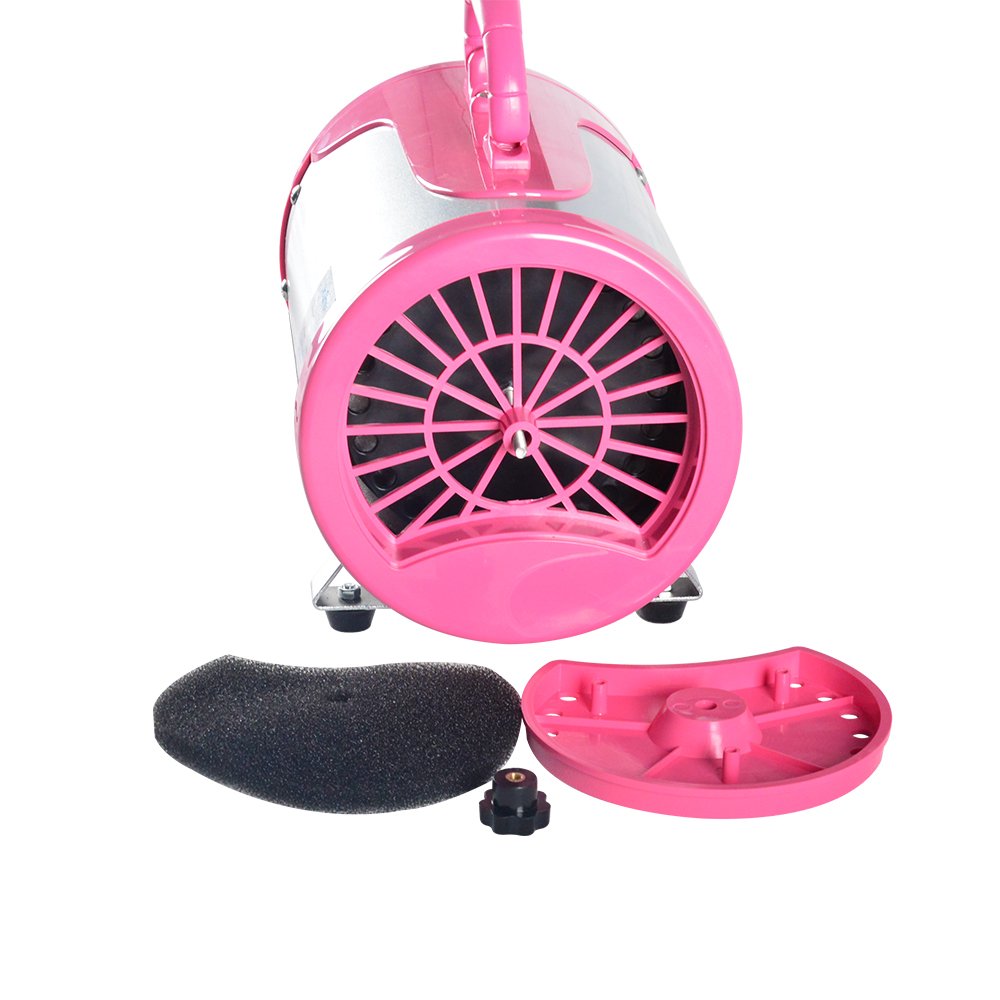 Secador de Pelo para Mascotas SHELANDY Rosa con Calentador
