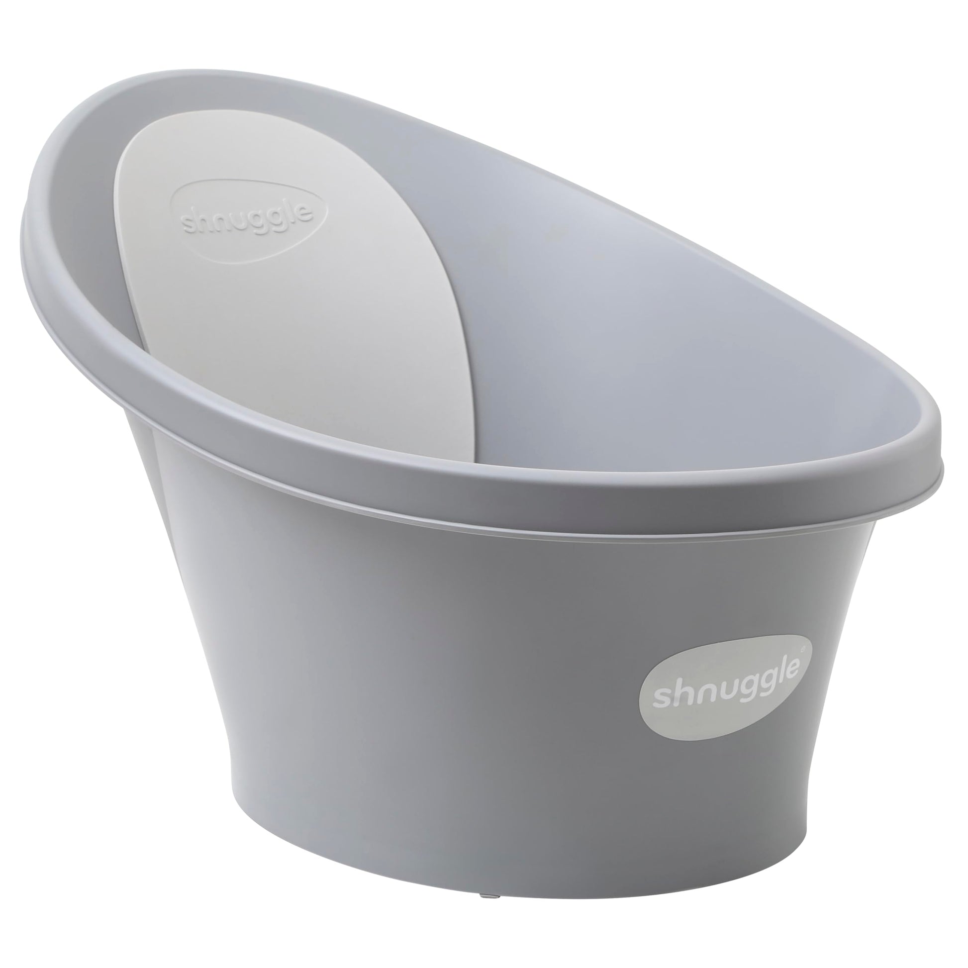 Combo Tina + Base 0 A 12 Meses para Bebé Tina para bebé de 0 a 12 meses + Soporte de Tina Varios Colores con Tapón (Gris)