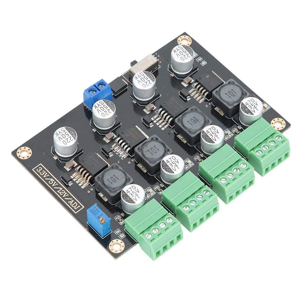 Módulo Fuente de Alimentación Multicanal Ajustable 3.3V/5V/12V Duradero