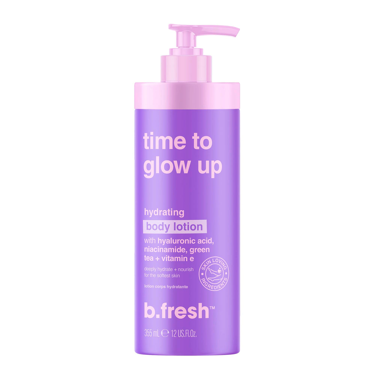 Loción Corporal B.fresh Hidratante Suaviza Aclara y Nutre 355ml Coco