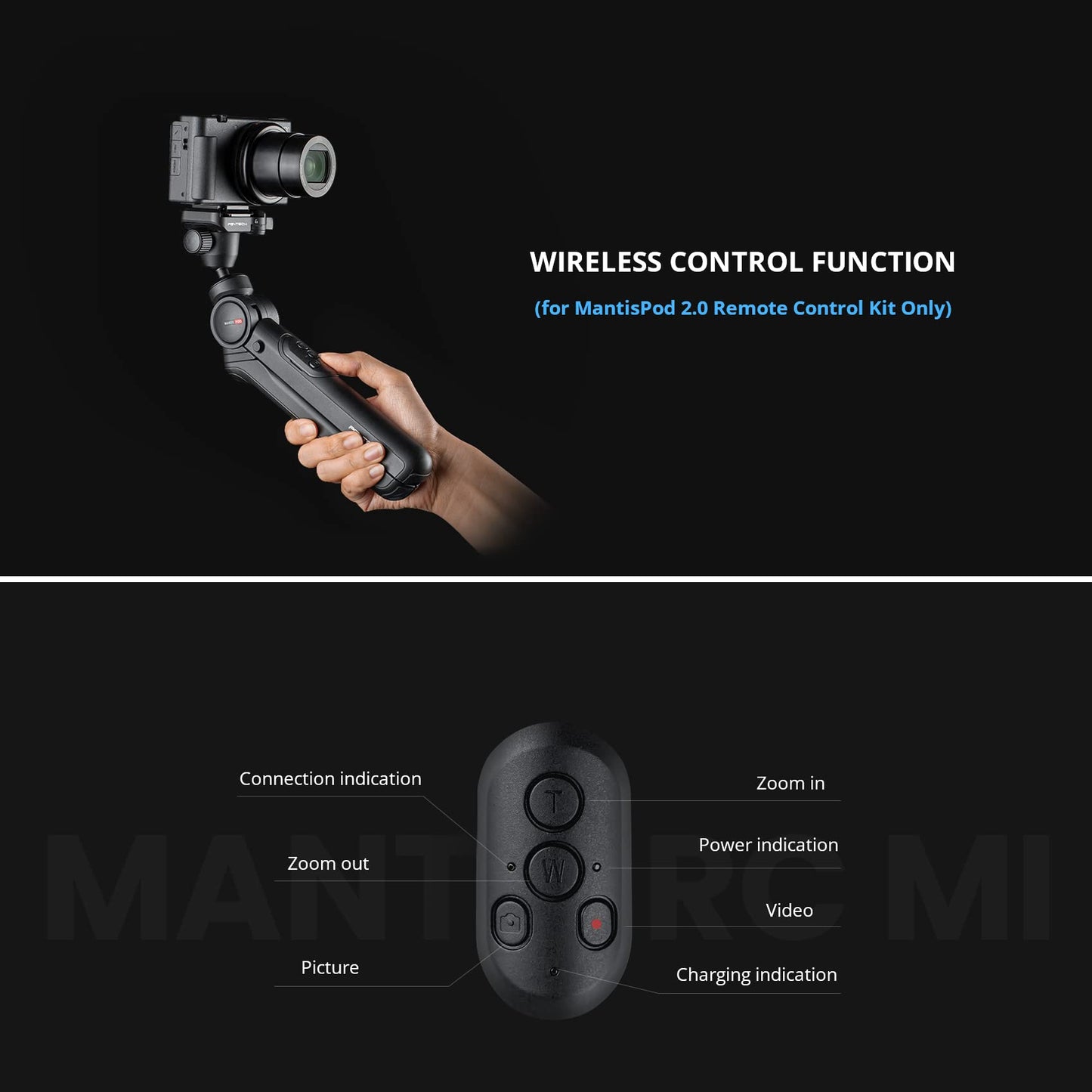 Kit de Mando a Distancia PGYTECH Mantispod 2.0