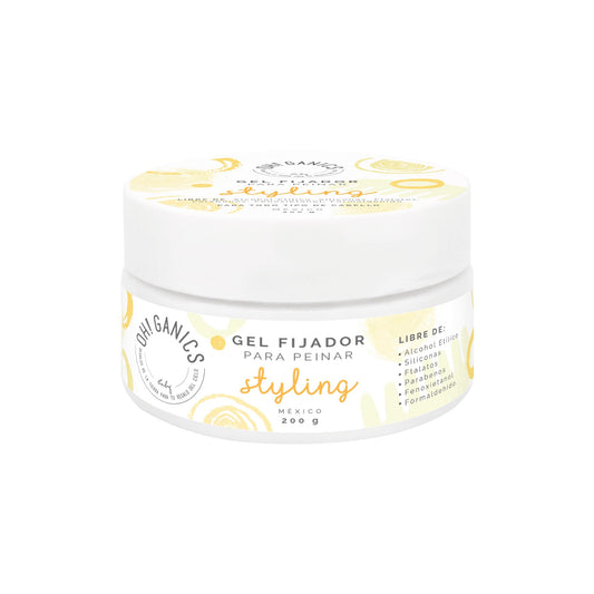 OH! GANICS Gel Fijador para Peinar a tu Bebé 200 gr