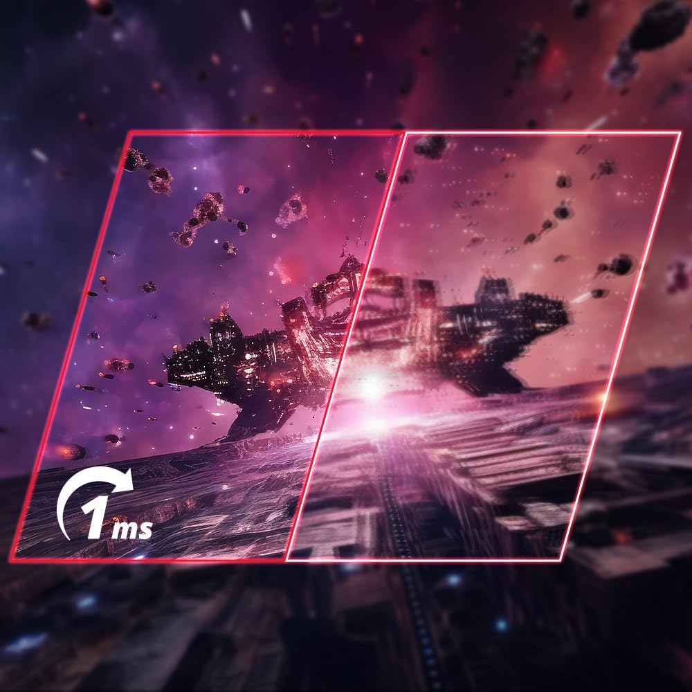 Monitor Gamer XPG Rift R27F6 27” FHD IPS 165Hz 1ms – 99% sRGB, Adaptive Sync, Anti-Luz Azul, HDMI/DP, Flicker-Free, Smooth Gaming para Esports y Juegos competitivos Color Negro