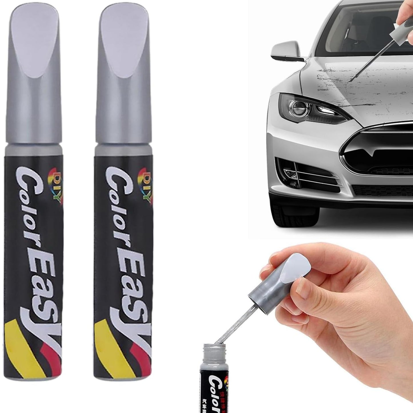 Bolígrafo Reparador MCSWKEY Gris para Arañazos Menores en Coche