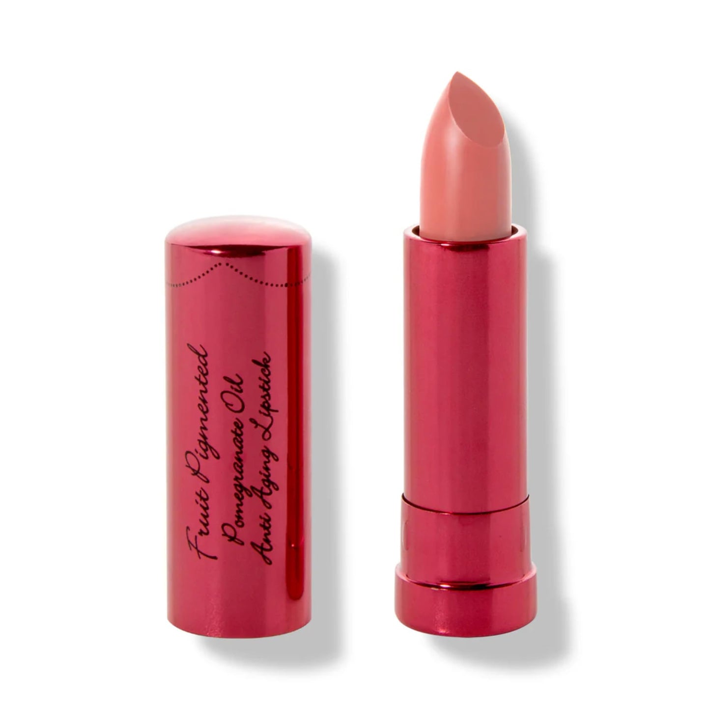 Labial Antiedad Pigmentado con Frutas, Tono Calendula, Hidratante con Aceite de Granada, Manteca de Cacao y Karité, Acabado Satinado