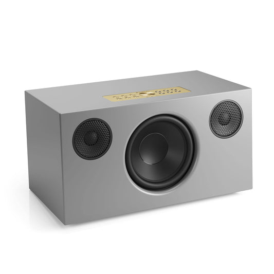 Audio Pro Addon - Altavoz Bluetooth - Altavoz inalámbrico con sonido de alta fidelidad - Altavoces para exteriores, WiFi, AirPlay 2, Chromecast, Spotify Connect, C10 MKII, gris