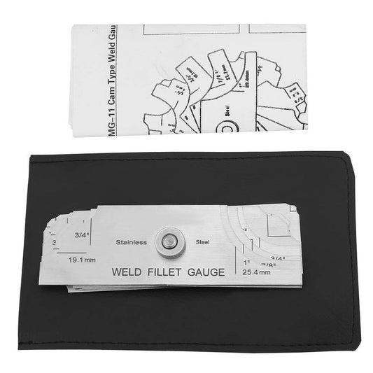 Calibre de soldadura Calibre, calibración Butt Filet Type Filet Weld Gauge, Welder Inspector Gauge, Inspection Gauge Pipeline Of Oil Fields Herramientas de medición de soldadura Inspección