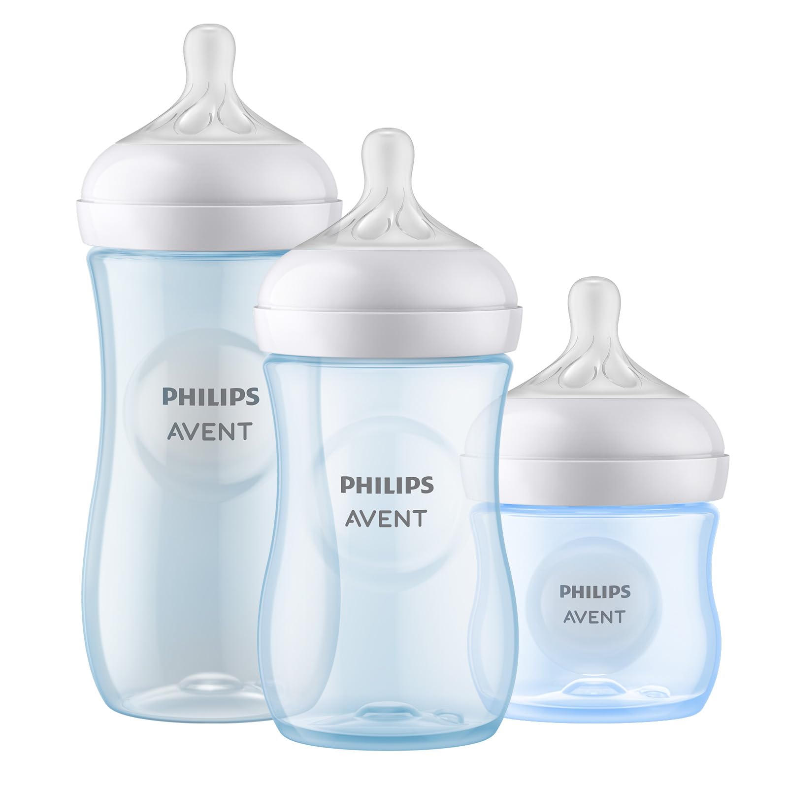 Set de Regalo Biberones Philips Avent Azul Natural Response