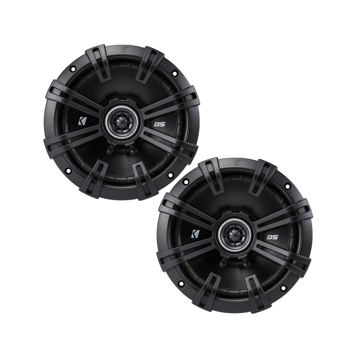KICKER DSC670 - Altavoces coaxiales de 6.75 Pulgadas (165 mm), 4 ohmios (par)