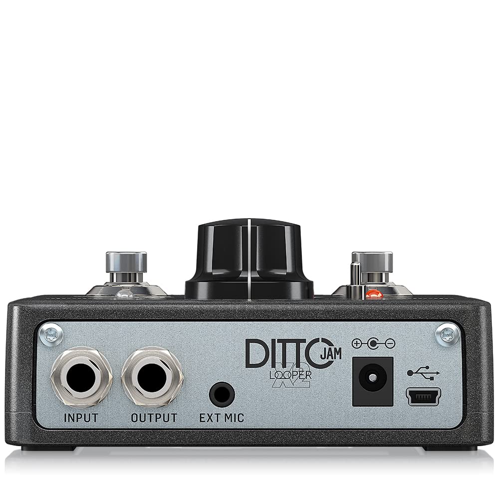 Pedal de Efectos de Bucle de Guitarra TC Electronic Negro Ditto JAM X2