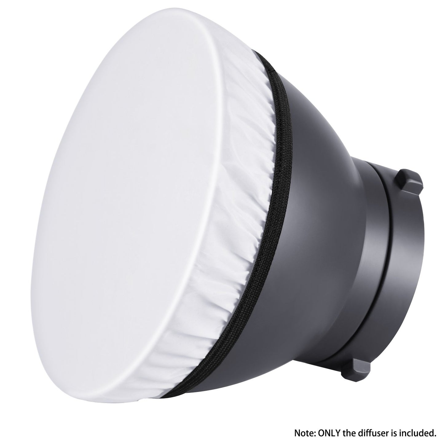 NEEWER 2 Paquete 7 Inches/180mm Soft Blanco Difusor Sock