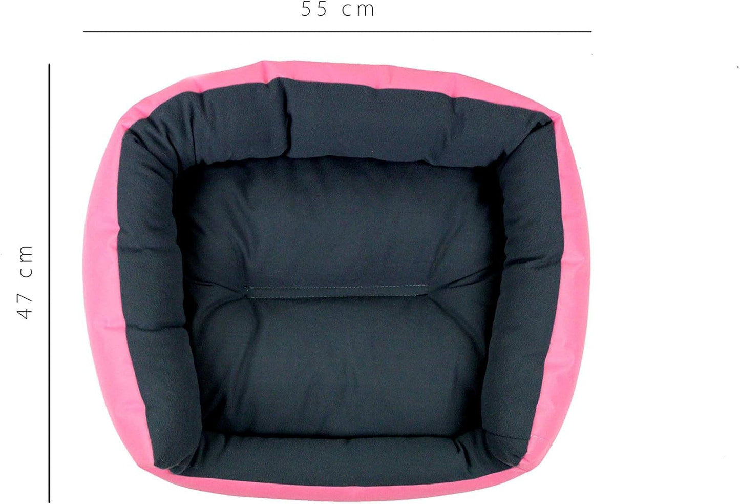 Cama para Perro Hills Rosa Gris Resistente y Confortable