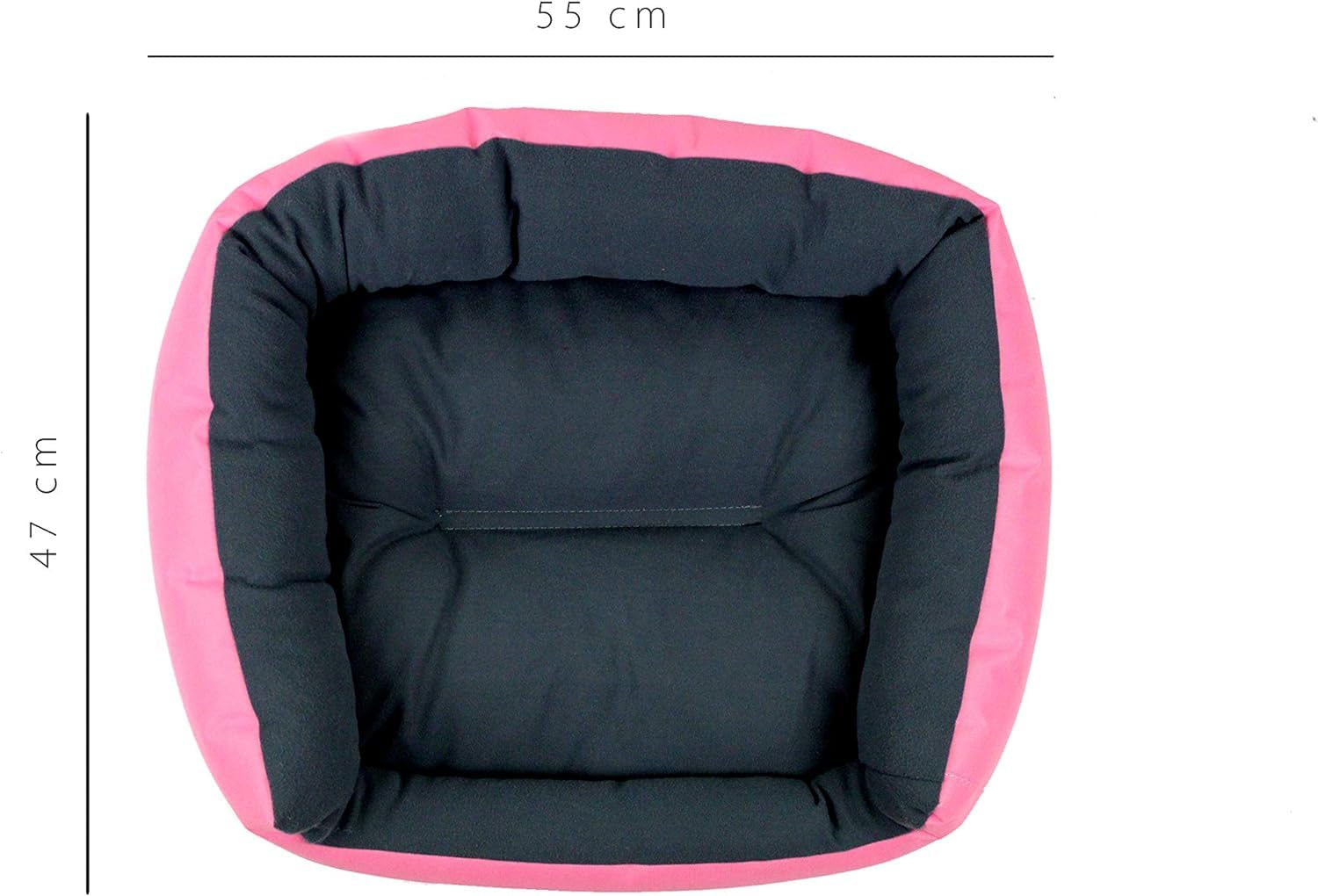 Cama para Perro Hills Rosa Gris Resistente y Confortable