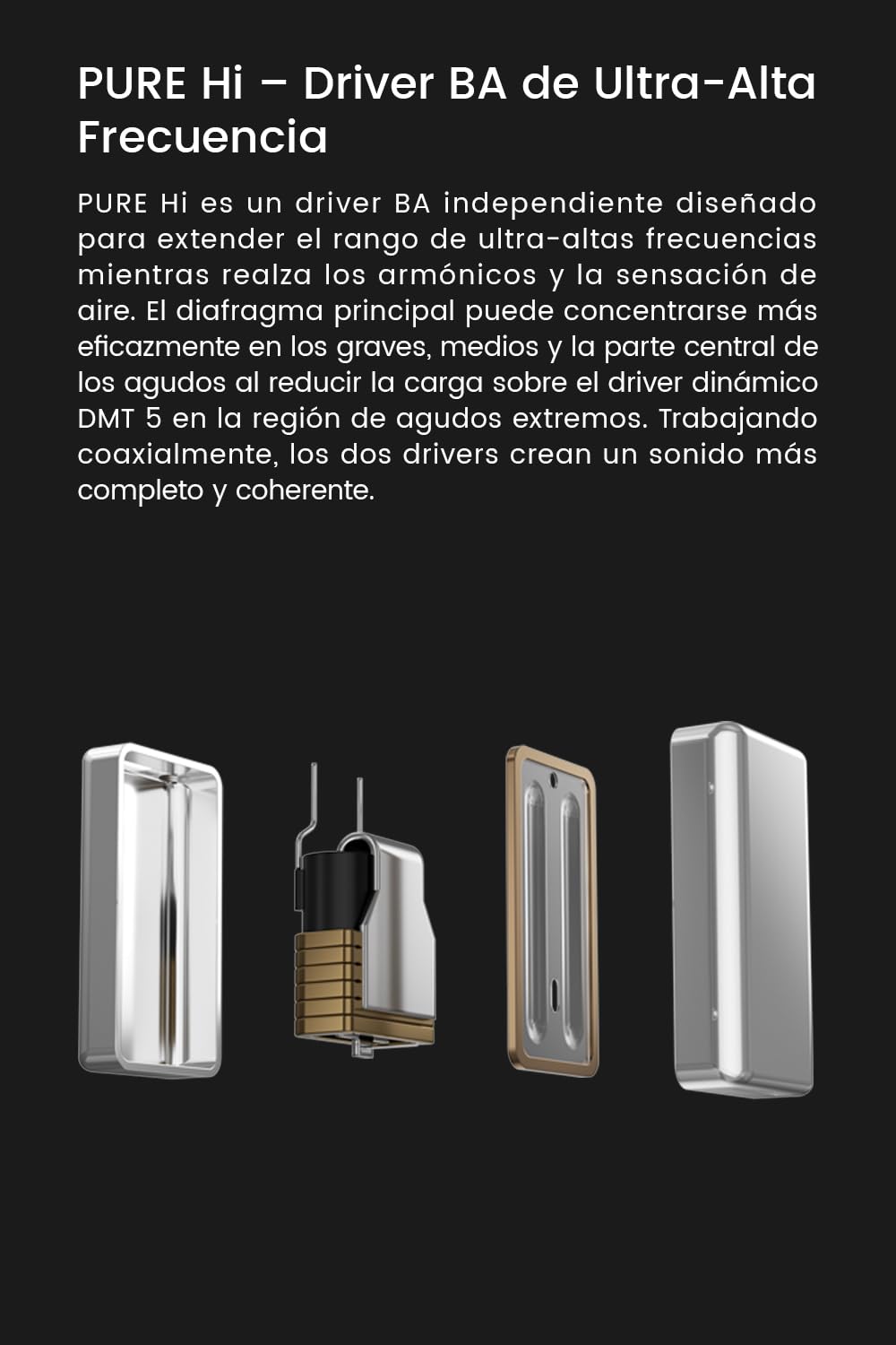 TANCHJIM OLA2 - Monitores internos con cable, auriculares iem ligeros - Tipo C