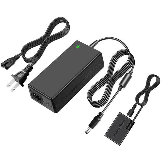 TKDY ACK-E18 AC Power Adapter Suppply DR-E18 DC Coupler Charger Kit for Canon EOS Rebel T6i T6s T7i T8i SL2 SL3 750D 760D 800D 850D 77D 200D 250D Kiss X8i X9i X10i 8000D 9000D RP Cameras.