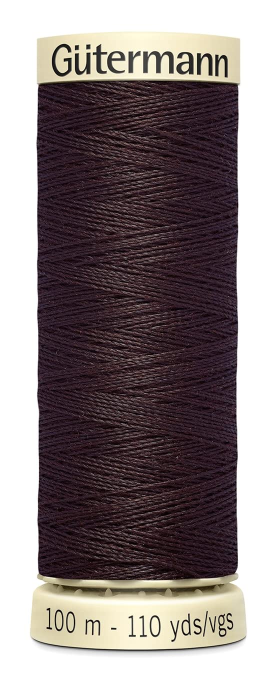 Hilo de Coser Gutermann Seal Brown Alcalino Cable de Transmisión 1.5m Café