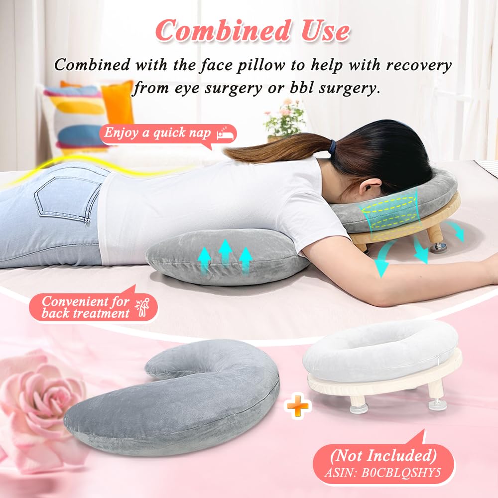 Almohada de Pecho KAAMOS para Mesa de Masaje Femenina para Spa