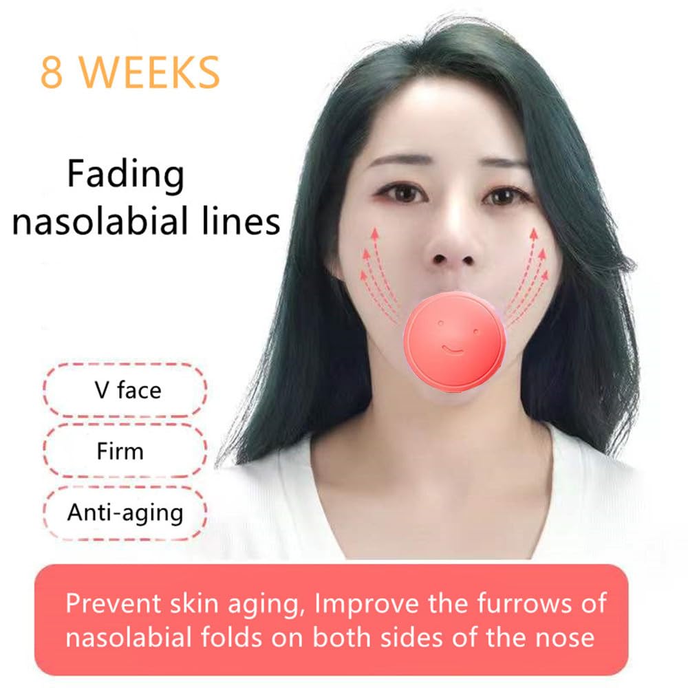 Dlmlemu 3 ejercitadores faciales y de cuello para mujeres, reafirmantes faciales en forma de V, para papada, eliminan pliegues nasolabiales y reafirman la piel facial, herramienta portátil antiarrugas