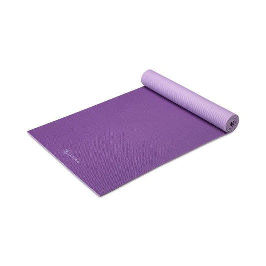 Gaiam Tapete de yoga de dos caras, liso, Cerezo/Jalea, 68-Inch x 24-Inch x 5mm