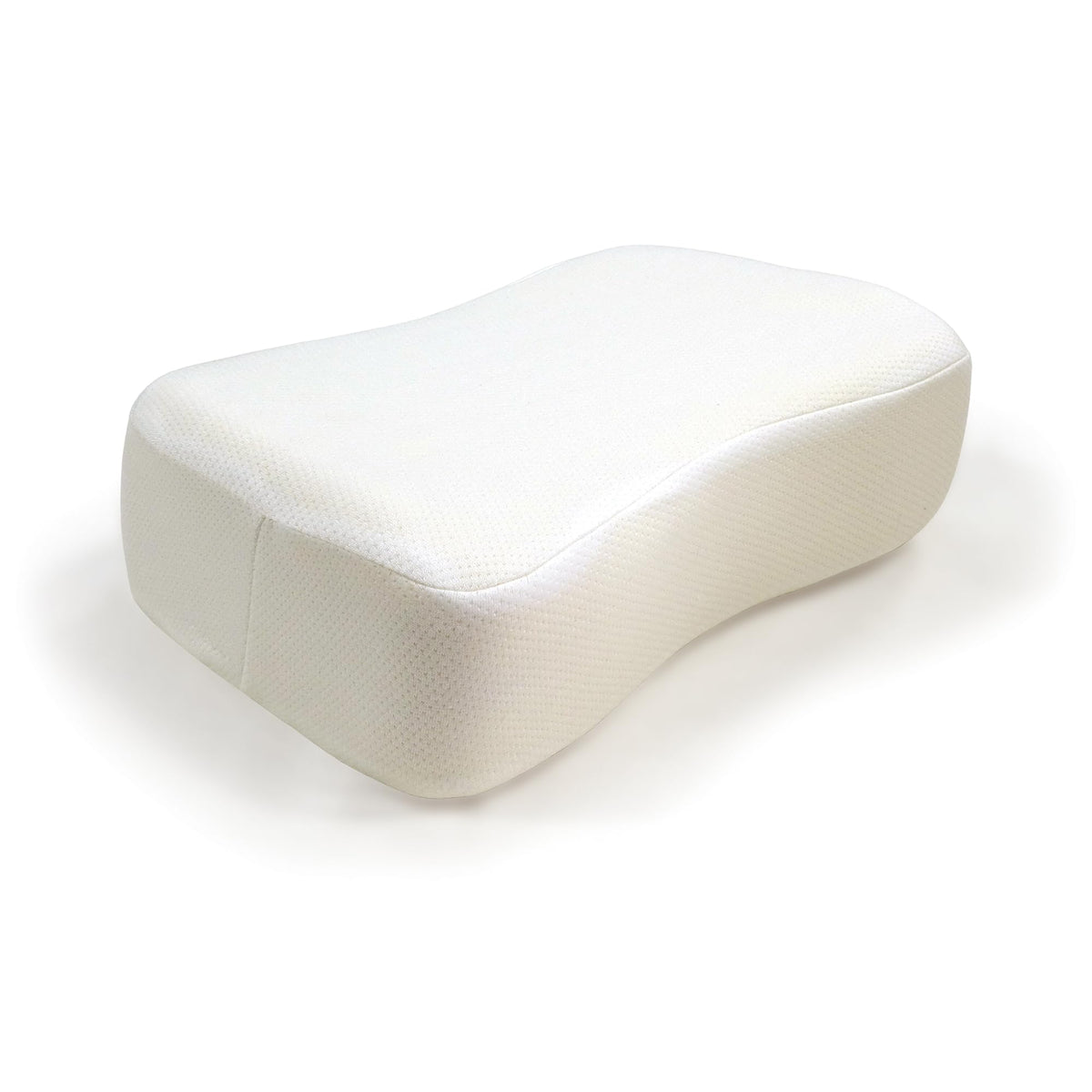 Almohada de Viaje Espuma Viscoelástica SleepRight Gris para Dormir de Lado