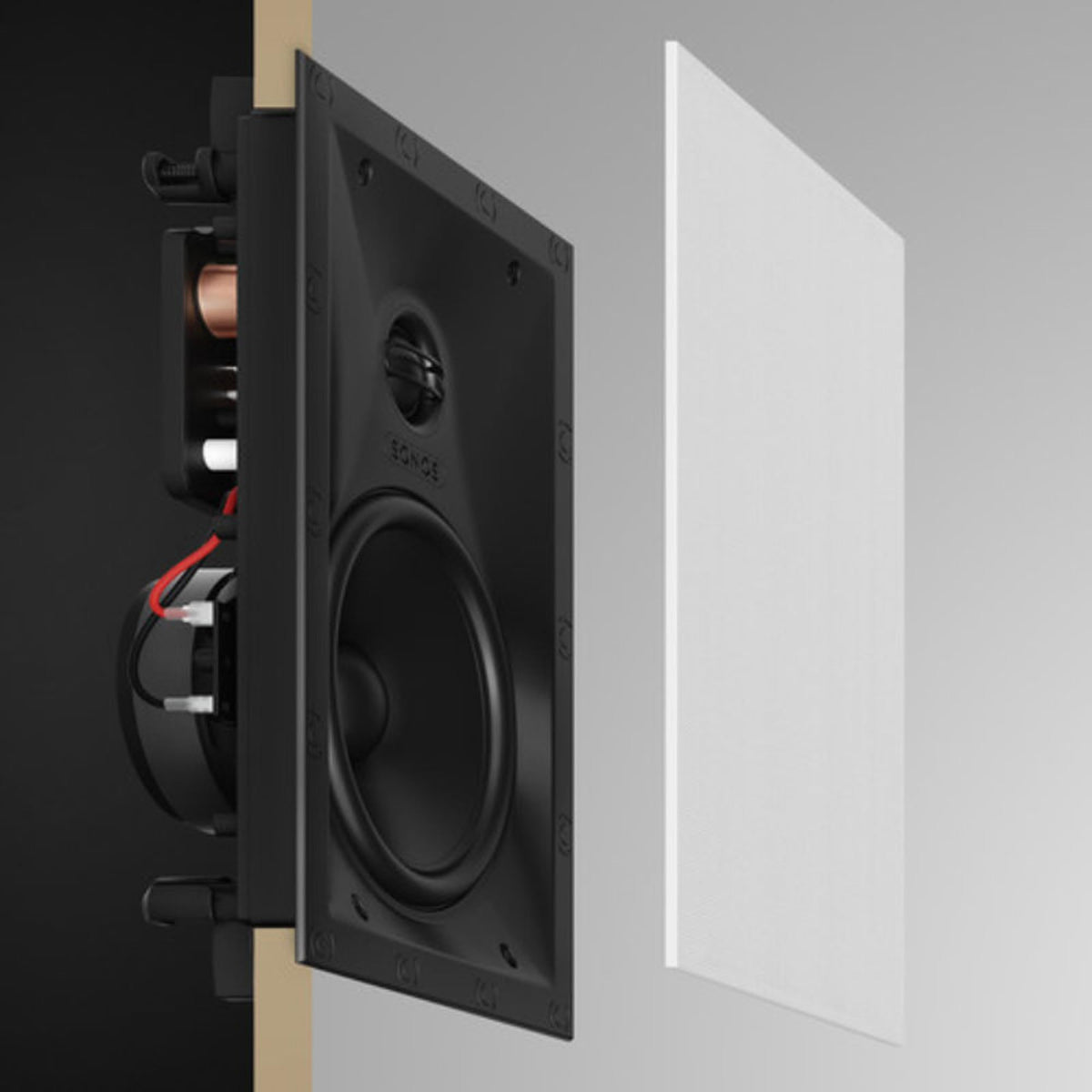 Bocinas Pasivas Sonos In-Wall Blanco para Muro