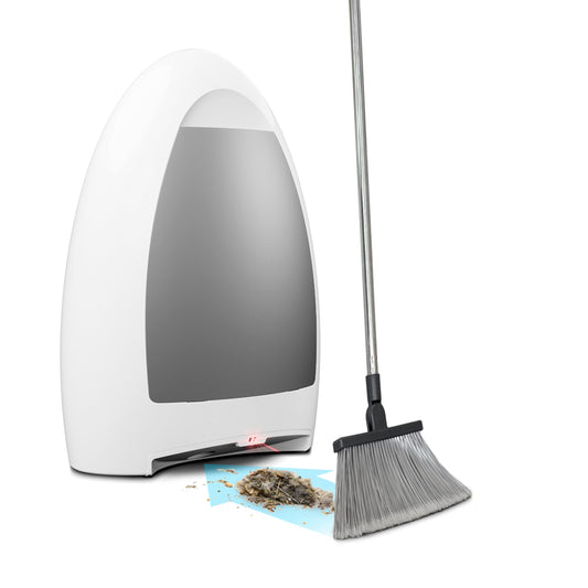 EYE-VAC EVH-B Professional Touchless Stationary Vacuum/Dustbin, Blanco, 1