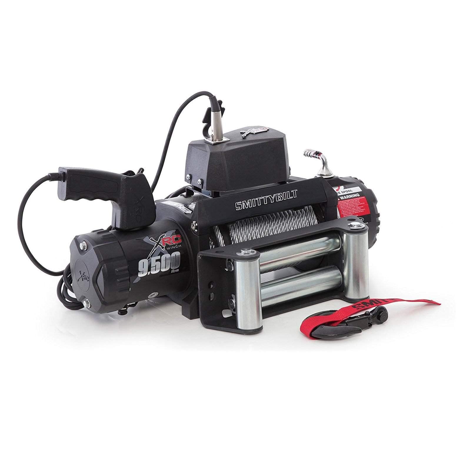 Smittybilt - Cabrestante, Negro, 9500 LB. Load Capacity