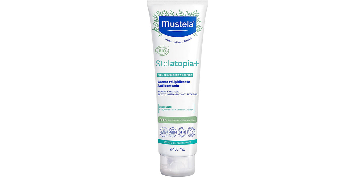 Mustela Stelatopia+, Crema Corporal Relipidizante, 150ml