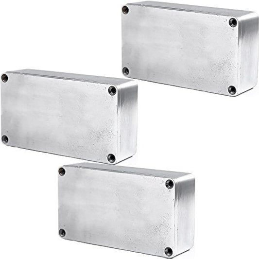 Caja de Efectos Pedales ESUPPORT Aluminio Impermeable para Proyectos Electrónicos y Pedales de Guitarra