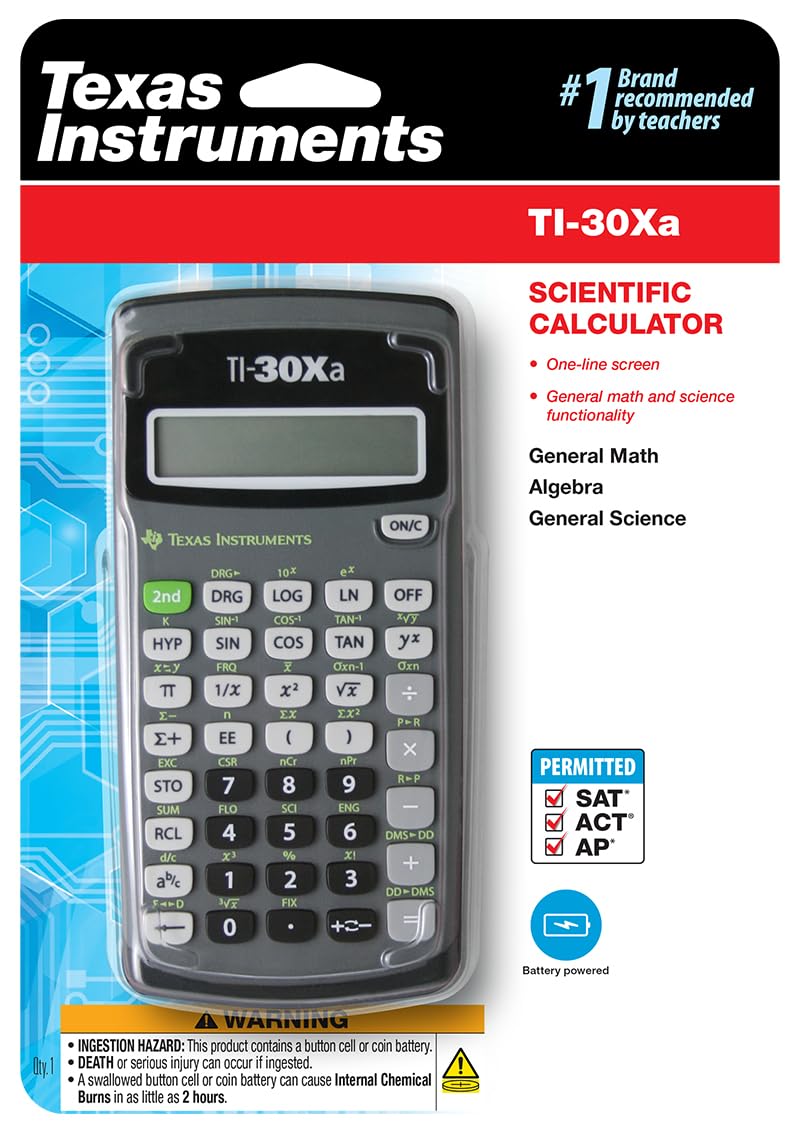 Calculadora Científica Texas Instruments TI30XA