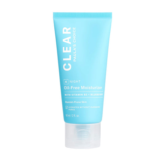 Paula's Choice CLEAR Oil-Free Moisturizer | Lightweight Face Moisturizer for Acne-Prone Skin | Pore-Minimizing Niacinamide | Soothing Antioxidants | Ceramides to Calm Redness