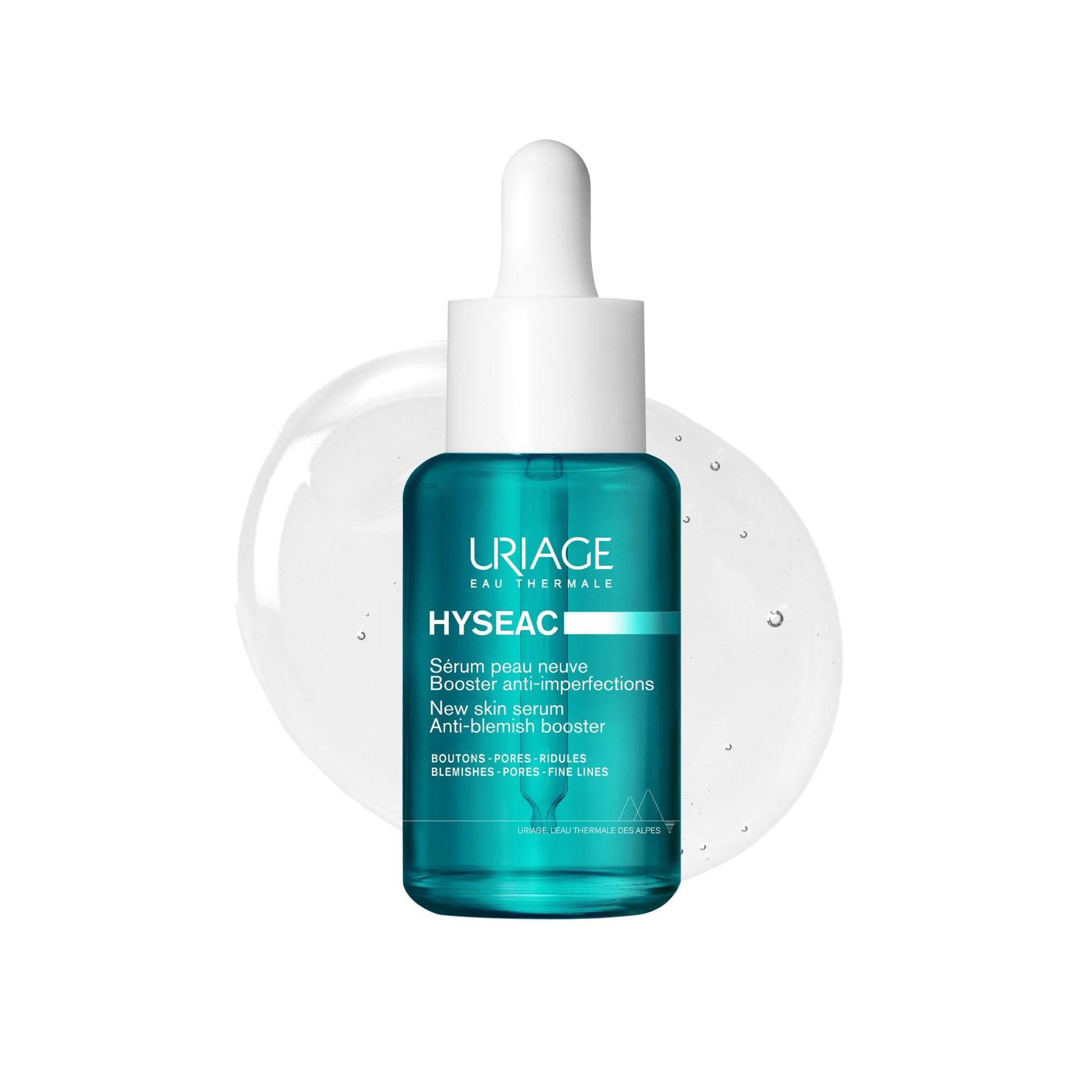 Uriage Hyseac Sérum renovador 5,8% AHA Zinc 30ml - Serum exfoliante piel nueva, anti imperfecciones para brotes adultos piel grasa y normal - refina y minimiza los poros