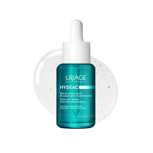 Uriage Hyseac Sérum renovador 5,8% AHA Zinc 30ml - Serum exfoliante piel nueva, anti imperfecciones para brotes adultos piel grasa y normal - refina y minimiza los poros