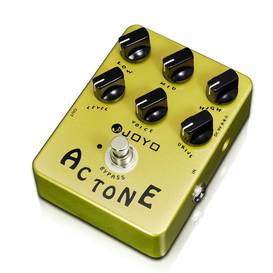 Efecto de pedal de tono de CA JOYO JF-13, pedal de amplificador analógico Vox AC30, sonido de rock británico clásico