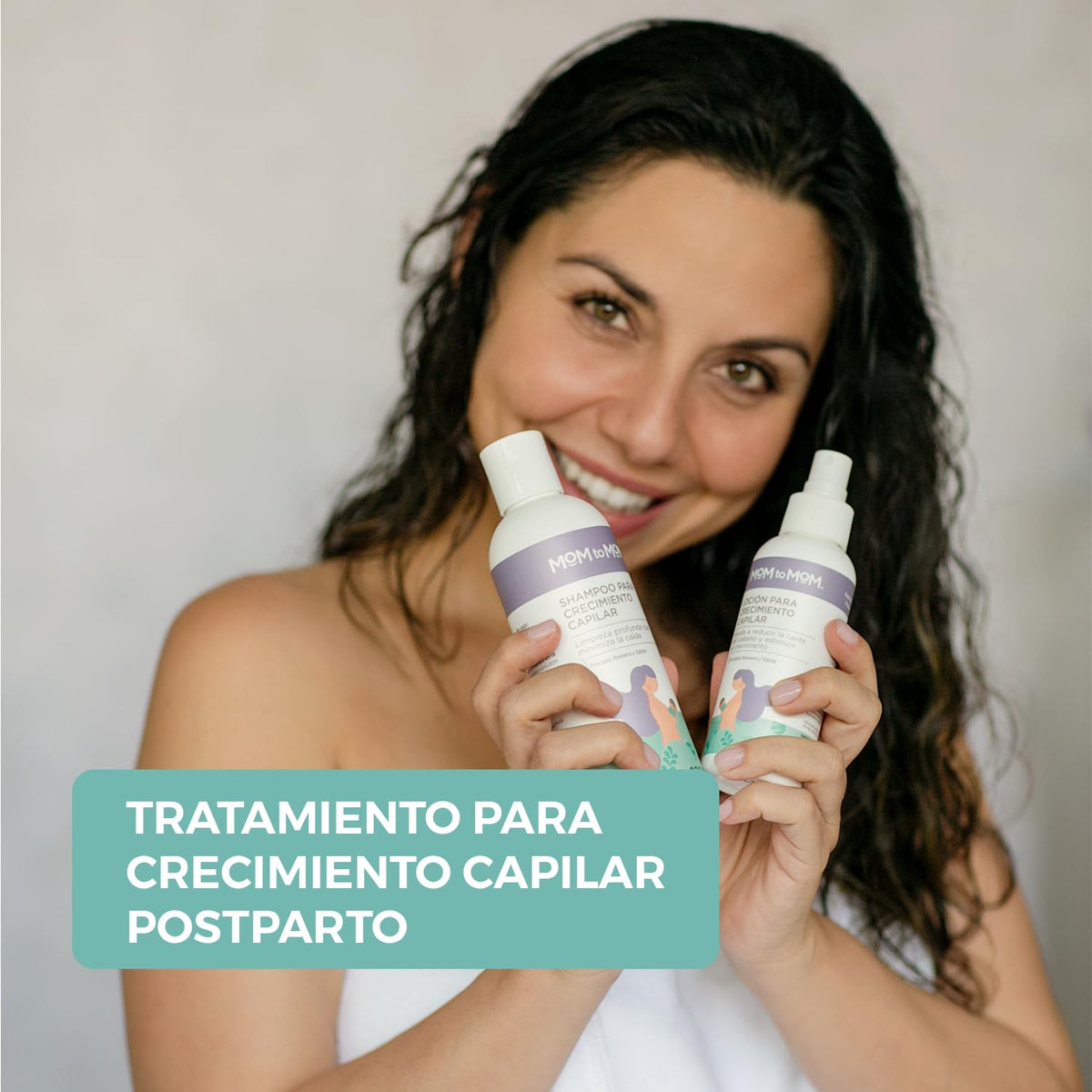 Tratamiento Capilar Mom To Mom Blanco Crecimiento Postparto