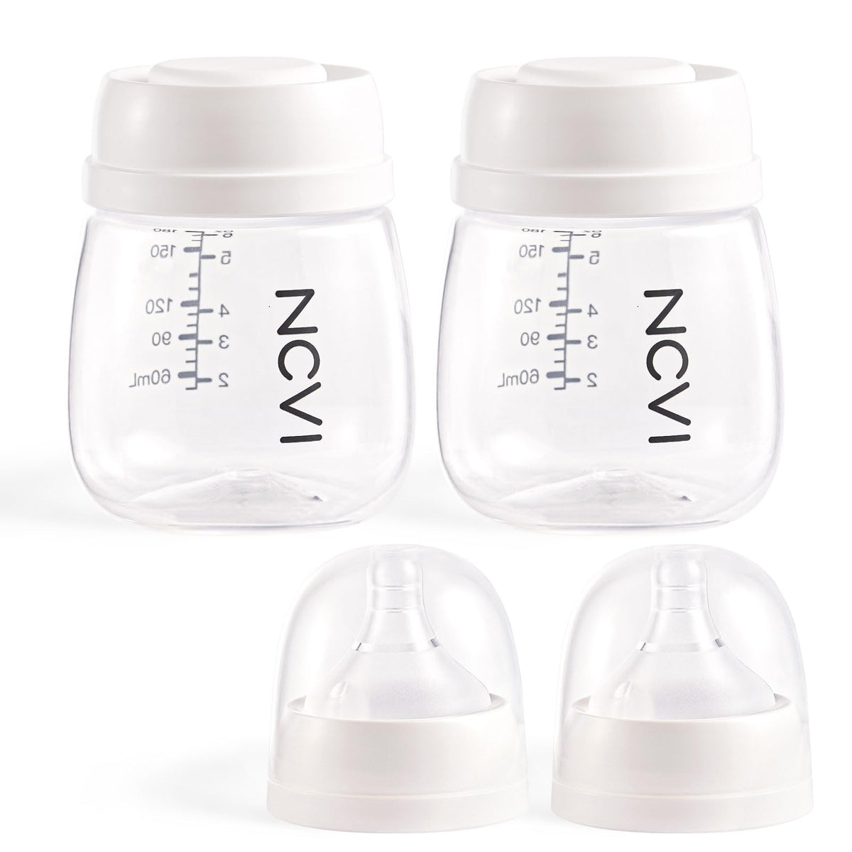 NCVI - Juego de biberones de leche para bomba 8102/8100/8122/8116/8128/8129