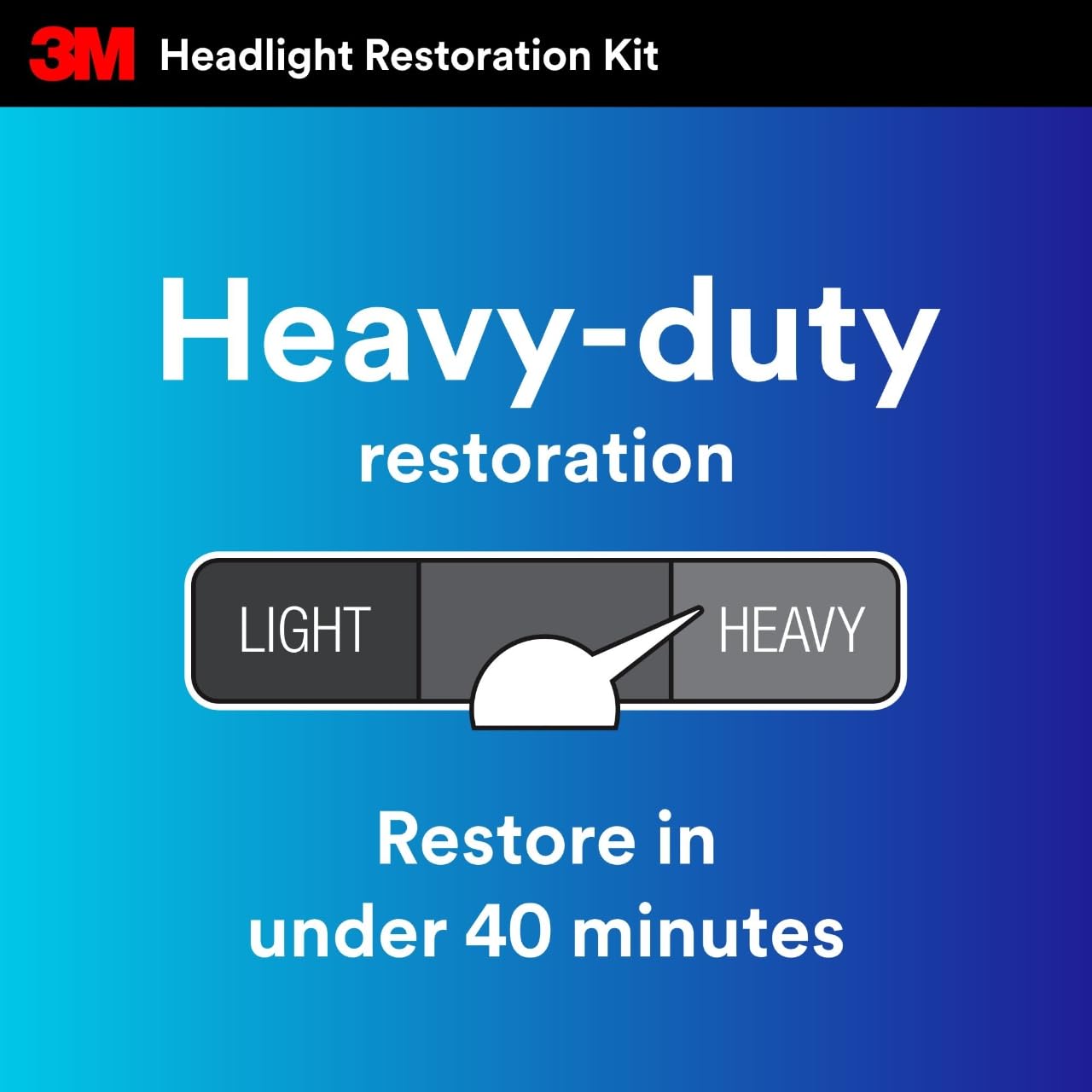 Kit de Restauración de Faros 3M Paquete Doble fácil de Usar con Taladro doméstico