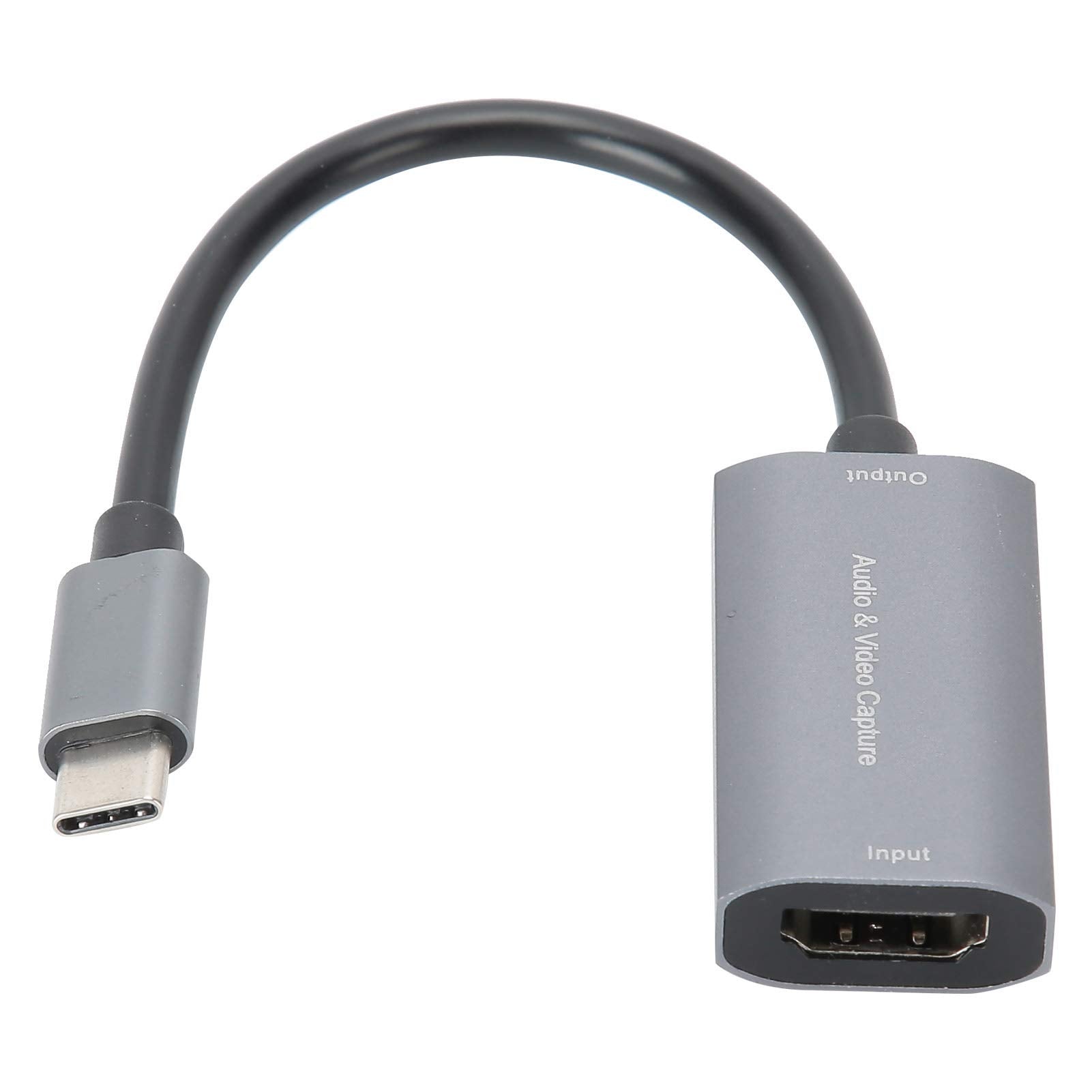 Convertidor de Video portátil Tipo C HDMI a USB-C Tarjeta de Captura de Video y Audio Grabación de Video 4K 1080P Juego Live Silver Grey Drive Z29A