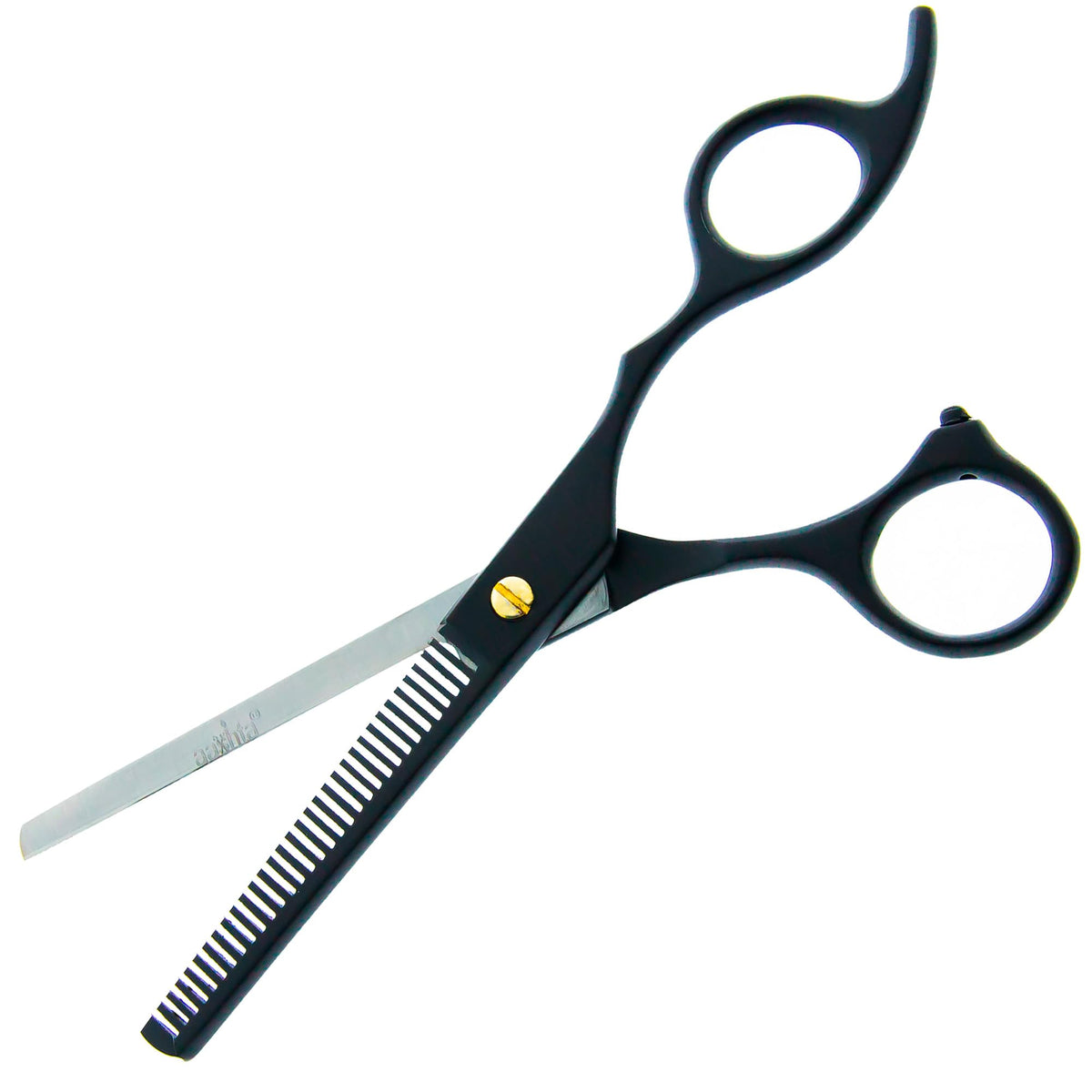 Estuche De Tijeras Para Estilista Barber Peluquero Aashta 6" (Negro)
