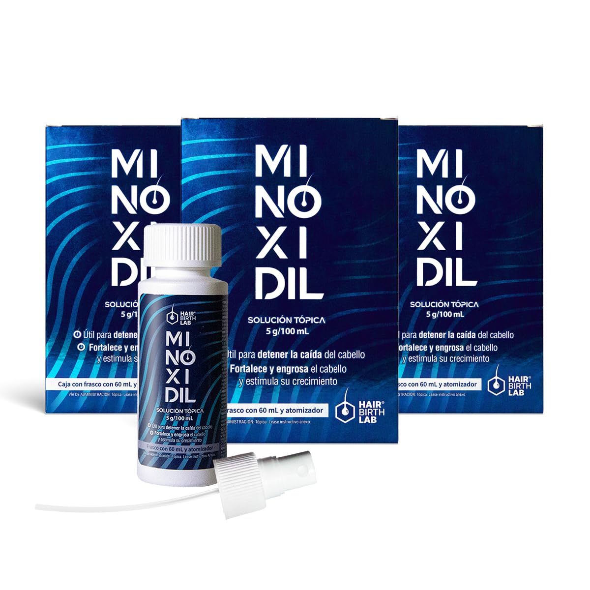 Tratamiento para la Caída del Cabello HAIR BIRTH LAB Transparente Sin Aroma para Adultos Unisex