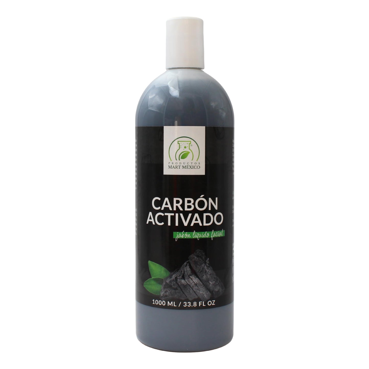 Jabón líquido Facial Carbón Activado Elimina Impurezas 1 Litro Productos Mart Mexico