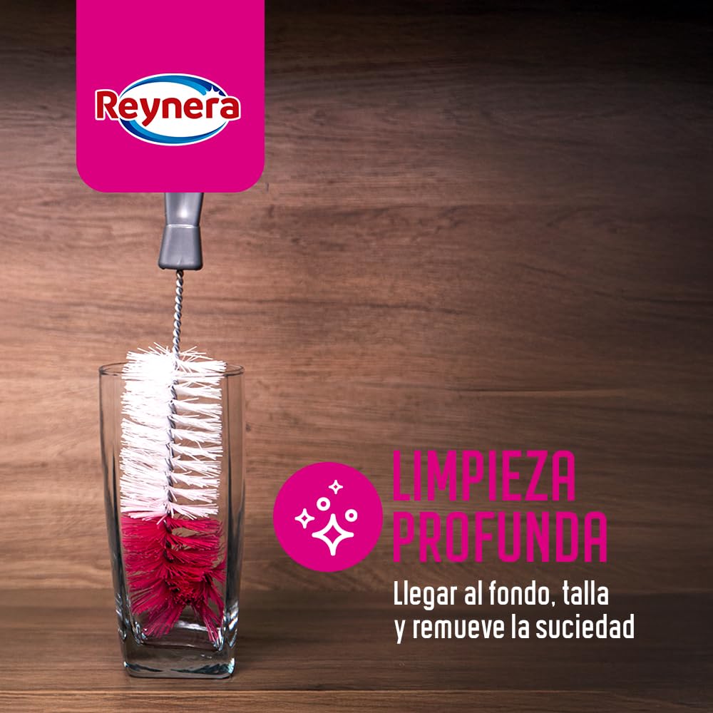 Reynera Cepillos para Termos Vasos Limpia Botellas y Popotes
