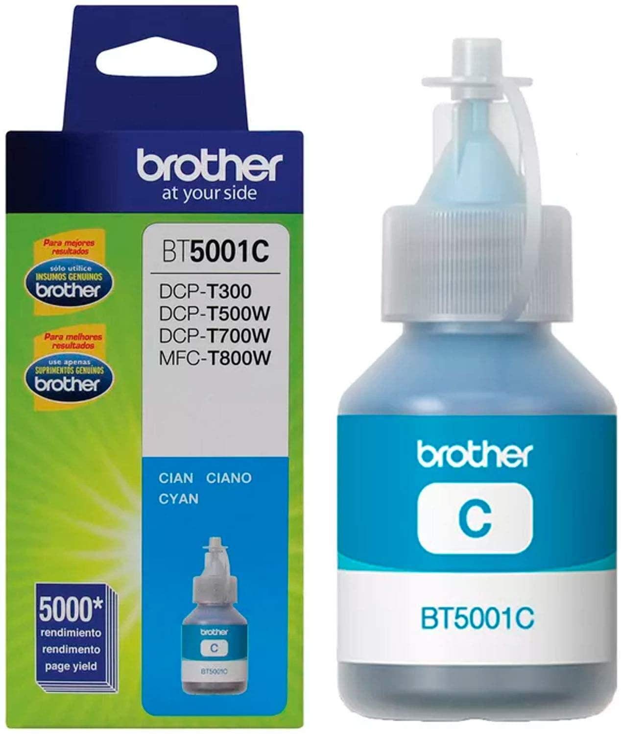 Brother Kit de 4 Tintas BTD60BK BT5001Y BT5001M BT5001C